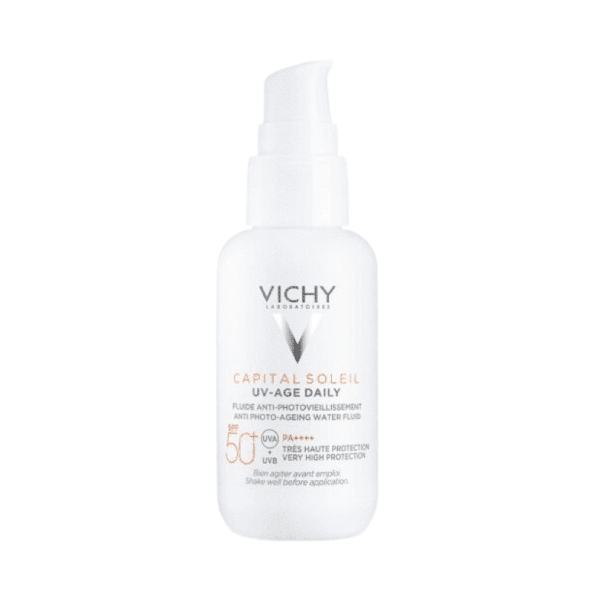 Vichy VICHY CAPITAL SOLEIL FLUIDE SOLAIRE VISAGE UV AGE DAILY SPF50 - Prix au Maroc