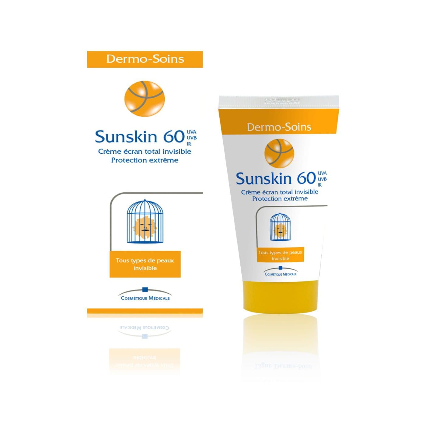 Sunskin SUNSKIN 60 ECRAN TOTAL 50ML - Prix au Maroc