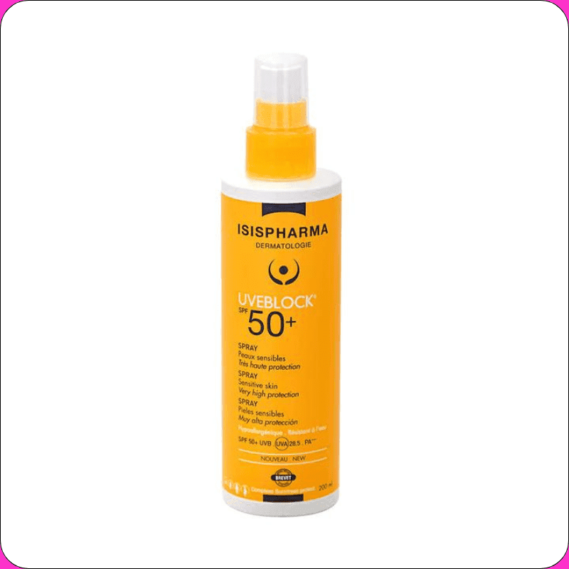 Isispharma ISISPHARMA UVEBLOCK SPF50 SPRAY FAMILY 200 ML - Prix au Maroc