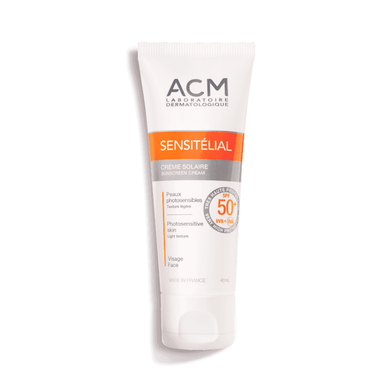 ACM ACM SENSITÉLIAL CRÈME SOLAIRE INVISIBLE-SPF 50+ 40ml - Prix au Maroc