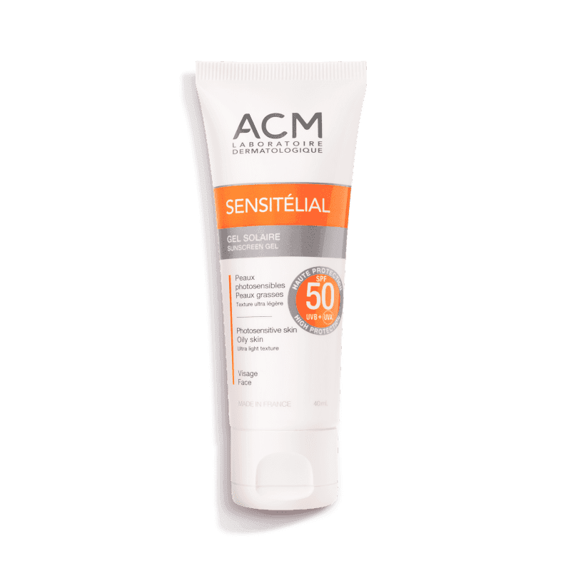 ACM ACM SENSITÉLIAL GEL SOLAIRE SPF 50 40ml - Prix au Maroc