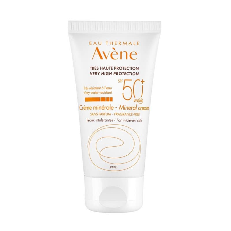 Avène AVÈNE SOLAIRE CREME MINERALE SPF50+ 50mL - Prix au Maroc