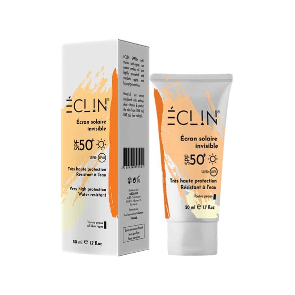 Eclin ECLIN ECRAN SOLAIRE INVISIBLE SPF50 50mL - Prix au Maroc