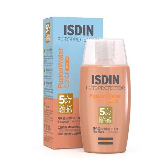 Isdin ISDIN FOTOPROTECTOR FUSION WATER COLOR MEDIUM SPF50+ 50mL - Prix au Maroc