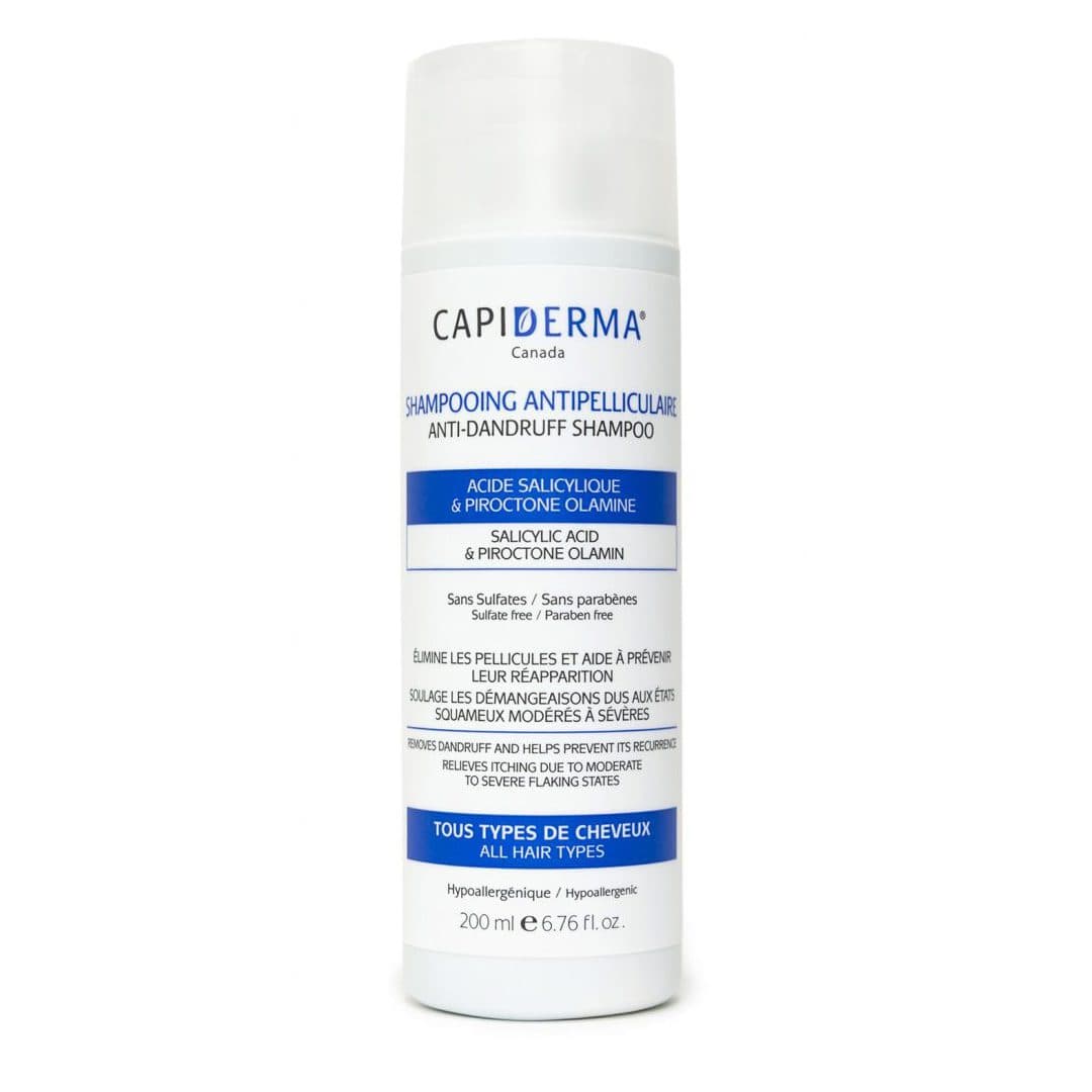 Capiderma CAPIDERMA SHAMPOING ANTI PELLICULAIRE 200mL - Prix au Maroc