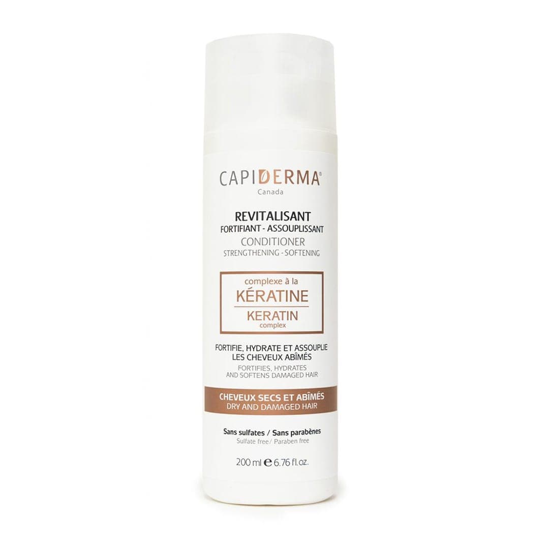 Capiderma CAPIDERMA REVITALISANT APRES SHAMPOING A LA KERATINE 200mL - Prix au Maroc