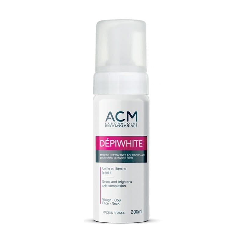 ACM ACM DEPIWHITE MOUSSE NETTOYANTE ECLAIRCISSANTE 200ML - Prix au Maroc