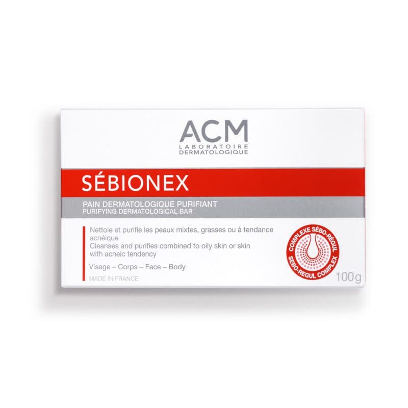 ACM ACM SÉBIONEX PAIN DERMATOLOGIE PURIFIANT 100g - Prix au Maroc