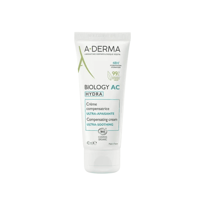 A-Derma A-DERMA BIOLOGY AC HYDRA CREME COMPENSATRICE 40mL - Prix au Maroc