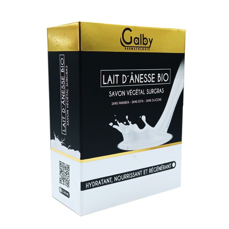 Galby GALBY SAVON LAIT D’ANESSE BIO 100g - Prix au Maroc