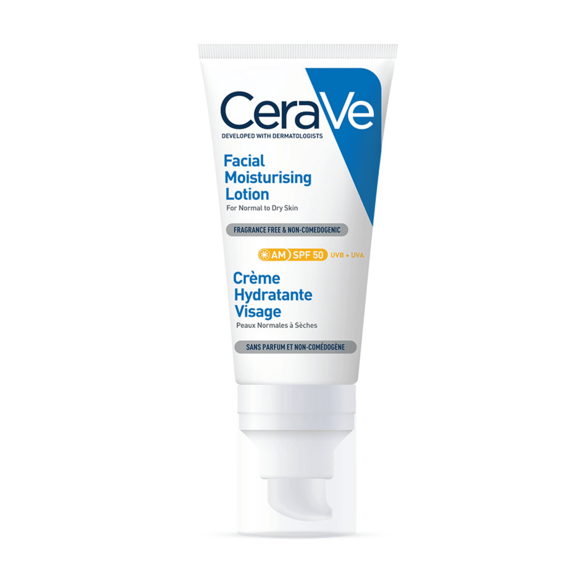 CeraVe CERAVE CREME HYDRATANTE VISAGE SPF50 52mL - Prix au Maroc