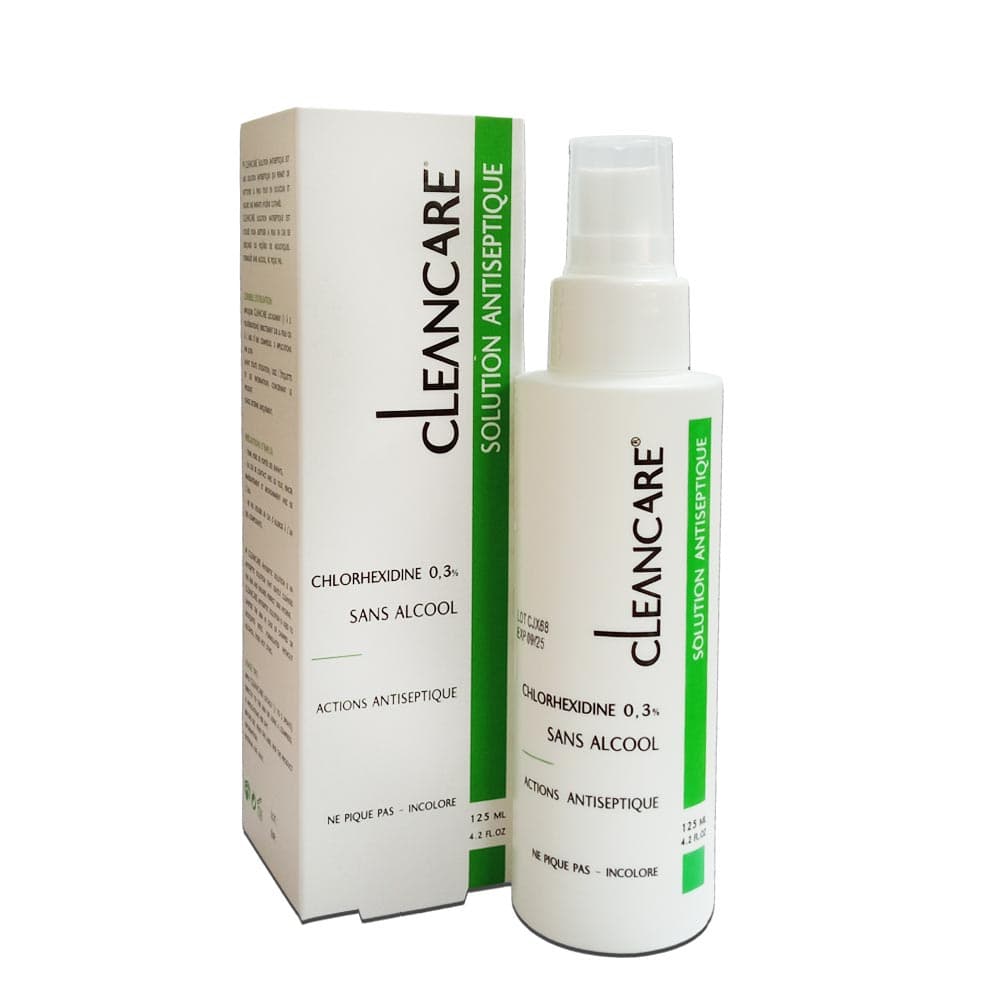 Cleancare CLEANCARE SOLUTION ANTISEPTIQUE 125mL - Prix au Maroc
