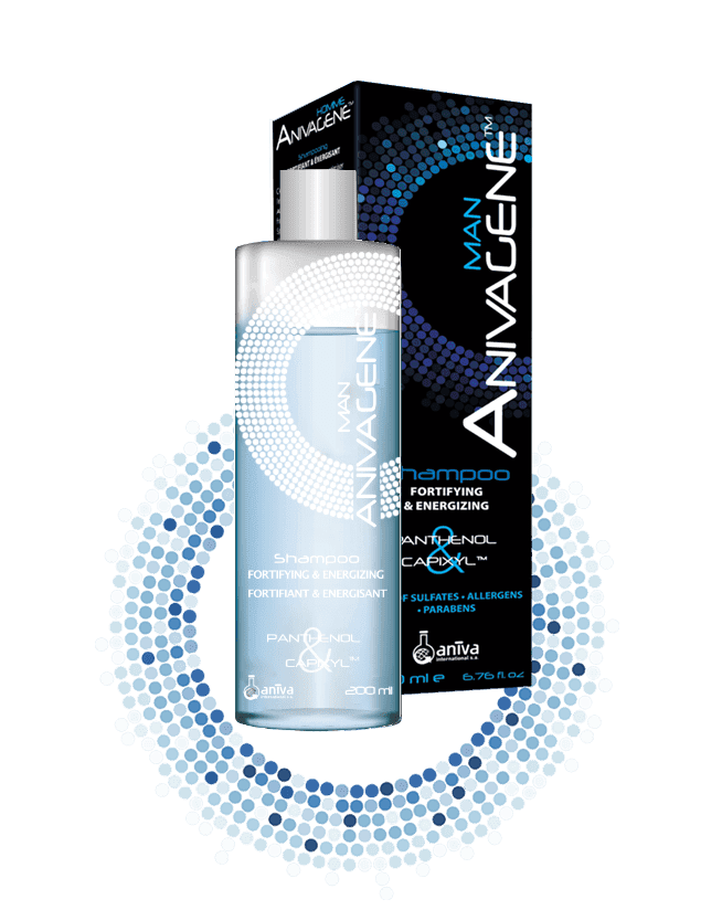Anivagene ANIVAGENE SHAMPOING HOMME FORTIFIANT & ENERGISANT 200ml - Prix au Maroc