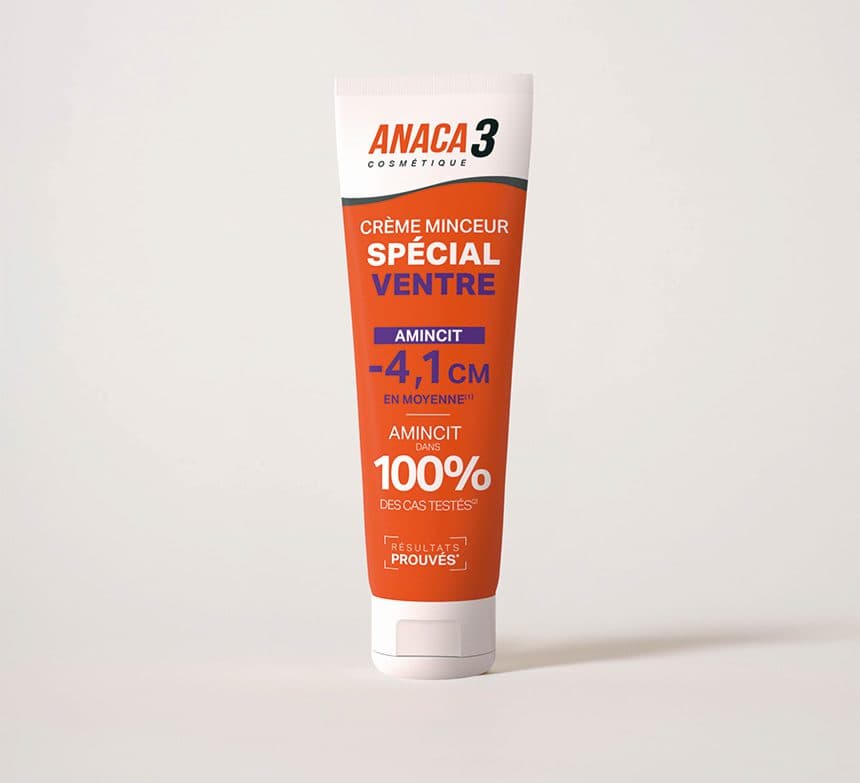 Anaca Anaca 3 Crème Minceur Spécial Ventre 150ml - Prix au Maroc