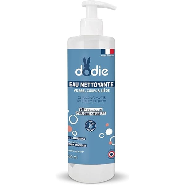 Dodie DODIE EAU NETTOYANTE 3en1 500ml- Visage, Corps et Siège - Prix au Maroc