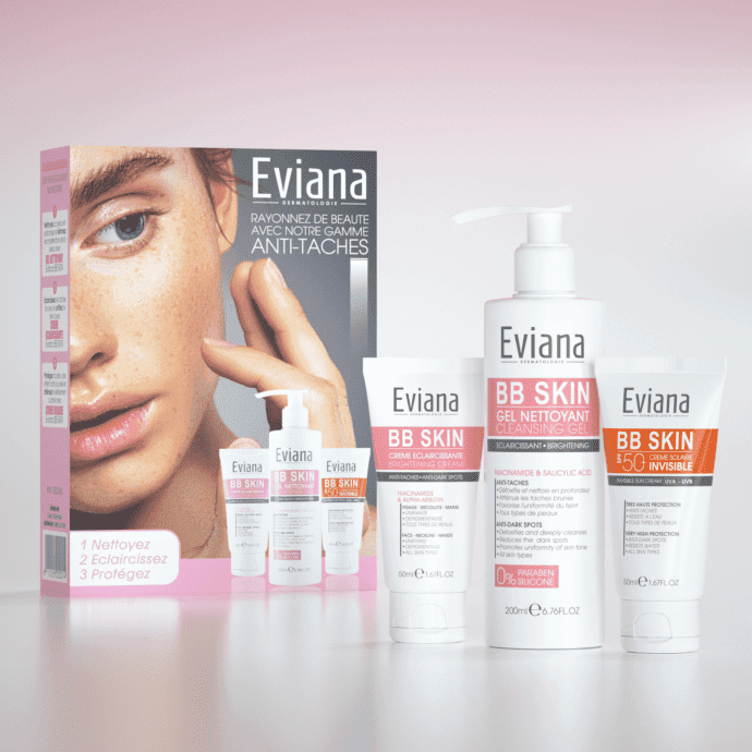 Eviana EVIANA PACK ECLAIRCISSANT ET ANTI TACHES - Prix au Maroc