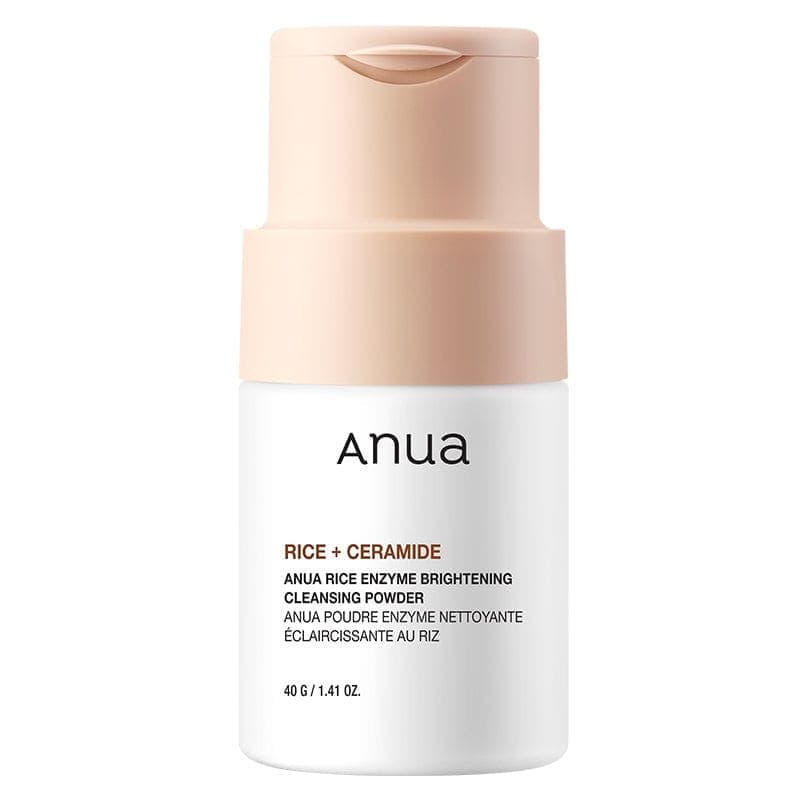 Anua ANUA RICE + CERAMIDE POUDRE ENZYME NETTOYANE ECLAIRCISSANTE 40G - Prix au Maroc
