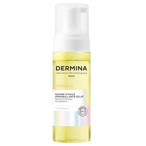 Dermina DERMINA DEFENSIA MOUSSE D’HUILE NETTOYANTE ÉCLAT 150ML - Prix au Maroc