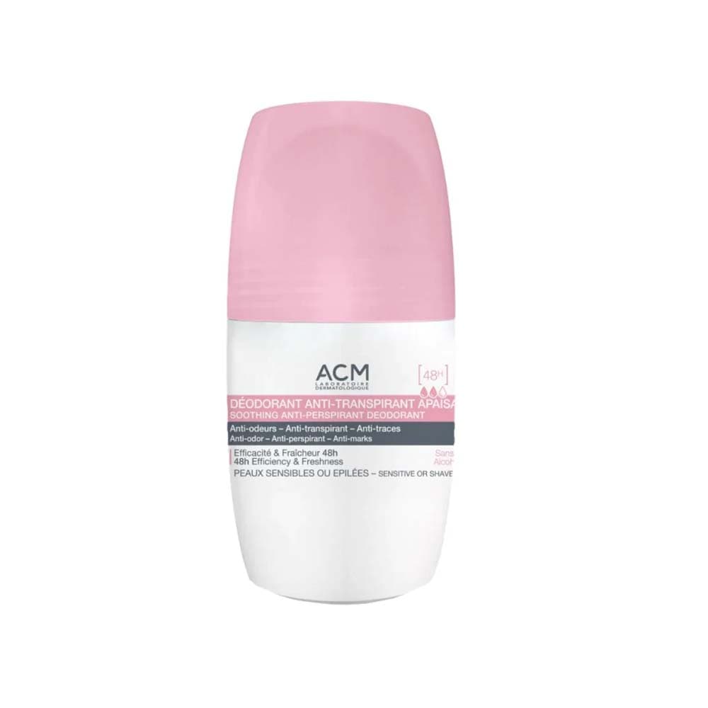 ACM ACM DEODORANT ANTI TRANSPIRANT APAISANT 48H 50ML - Prix au Maroc