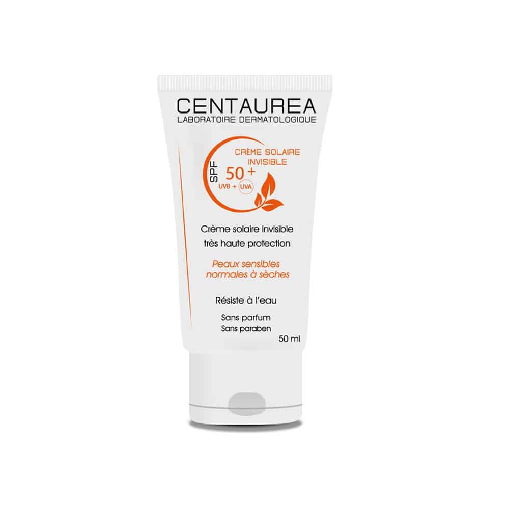 Centaurea CENTAUREA CREME SOLAIRE INVISIBLE 50ml - Prix au Maroc
