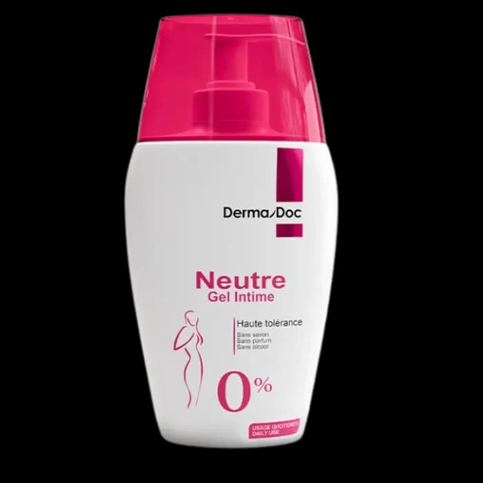 Dermadoc DERMADOC NEUTRE GEL INTIME 0% 250ML - Prix au Maroc