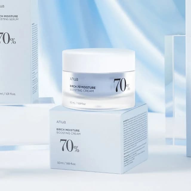 Anua ANUA BIRCH 70 MOISTURE BOOSTING CREAM 70% 50ML - Prix au Maroc