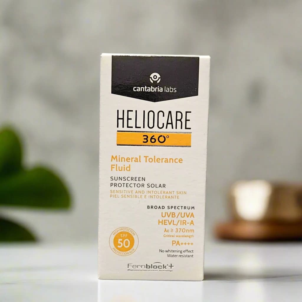 Heliocare HELIOCARE 360 MINERAL TOLERANCE FLUID SPF50+ 50ML - Prix au Maroc