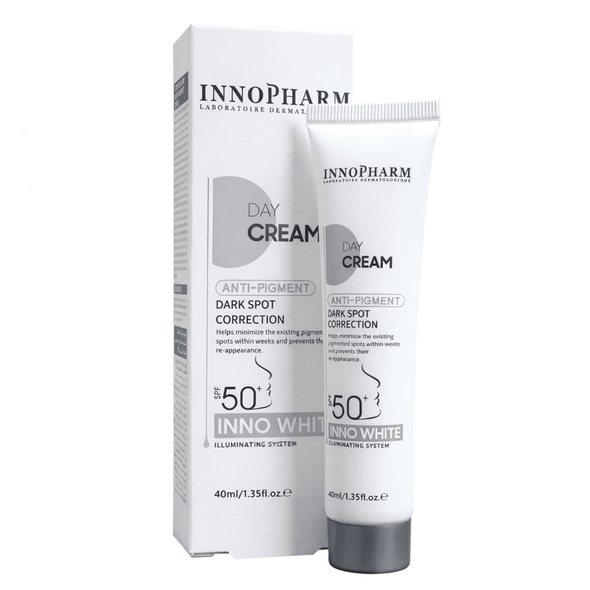 Innopharm INNOPHARM DAY CREAM ANTI-PIGMENT SPF 50+ - Prix au Maroc
