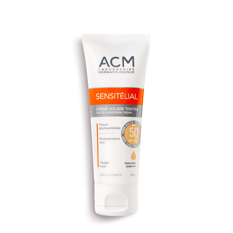 Acheter ACM SENSITÉLIAL CRÈME TEINTE DORÉE SOLAIRE SPF 50+ 40ml de ACM au Maroc - Parapharmacie
