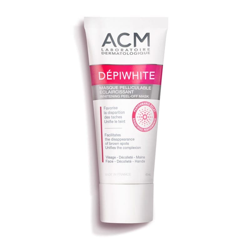 Acheter ACM DÉPIWHITE MASQUE PELLICULABLE ÉCLAIRCISSANT 40mL de ACM au Maroc - Parapharmacie