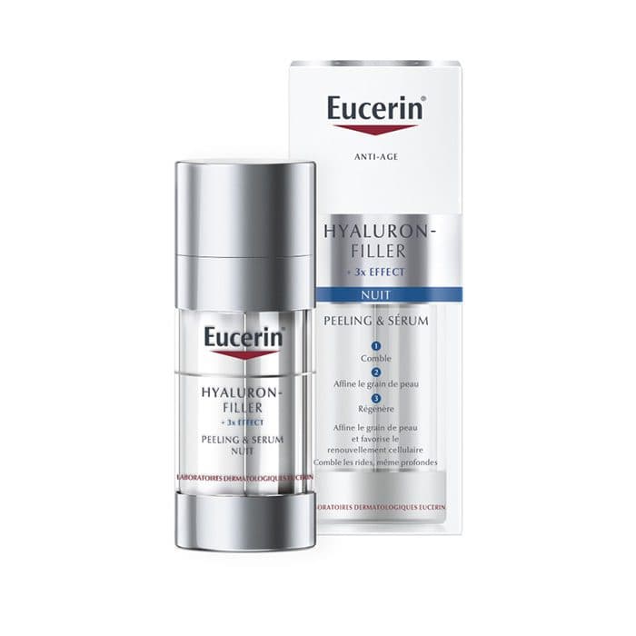 Acheter EUCERIN HYALURON-FILLER PEELING & SERUM NUIT 30mL de Eucerin au Maroc - Parapharmacie