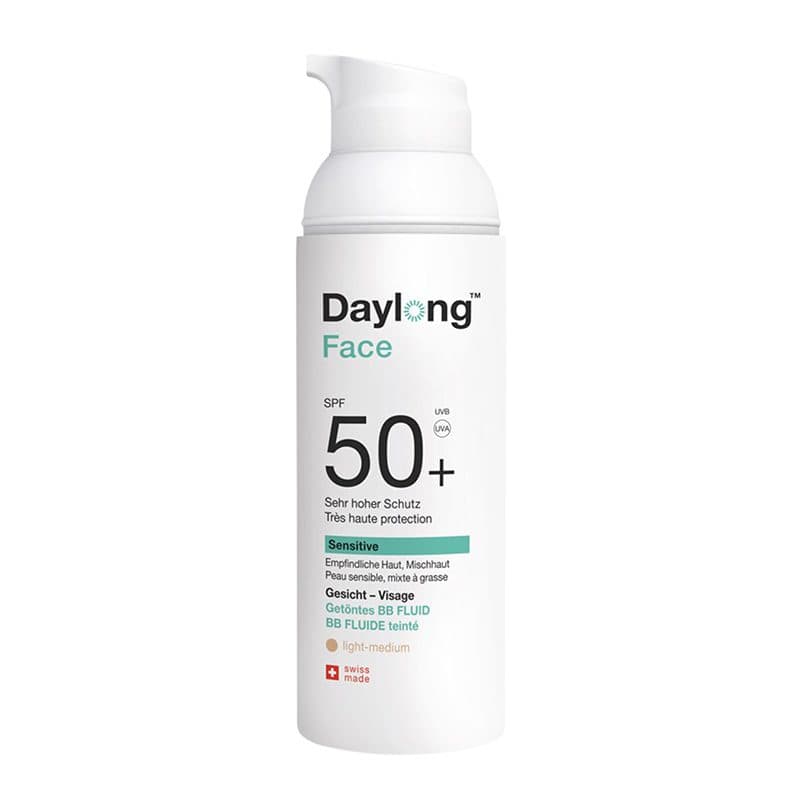 Acheter DAYLONG SENSITIVE FACE BB SOLAIRE SPF50+ FLUIDE TEINTÉ 50mL de Daylong au Maroc - Parapharmacie