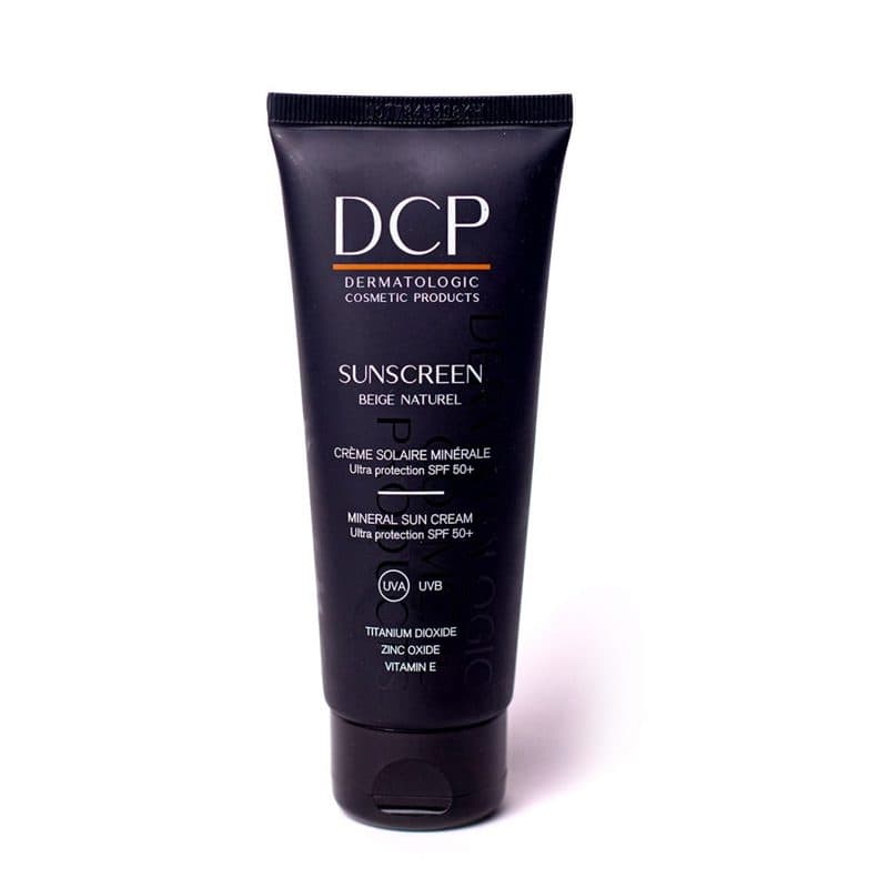 Acheter DCP SUNSCREEN BEIGE NATUREL CREME SOLAIRE MINERALE SPF50 100mL de DCP au Maroc - Parapharmacie