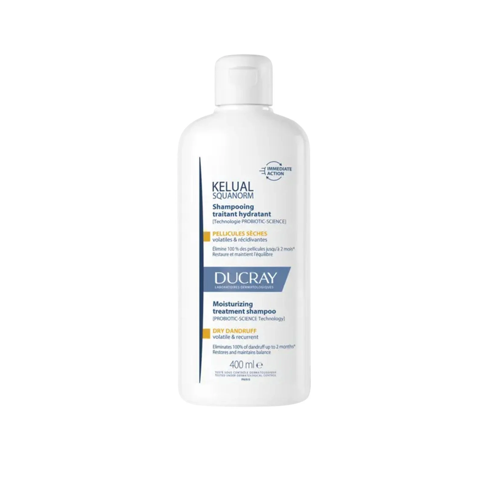 Acheter DUCRAY KELUAL SQUANORM SHAMPOING TRAITANT PELLICULES SECHES 200ml de Ducray au Maroc - Parapharmacie