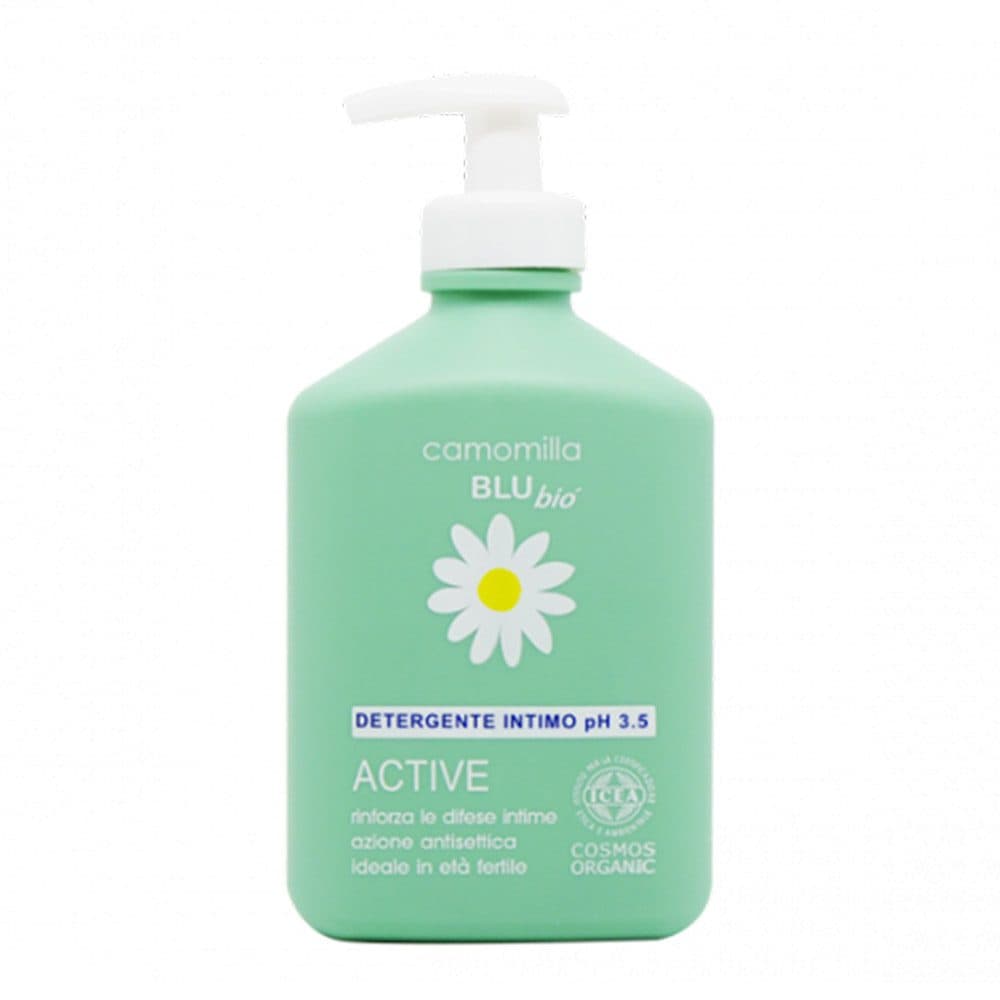 Acheter CAMOMILLA BLU BIO ACTIVE NETTOYANT INTIME COSMOC ORGANIC PH3.5 300mL de Camomilla au Maroc - Parapharmacie