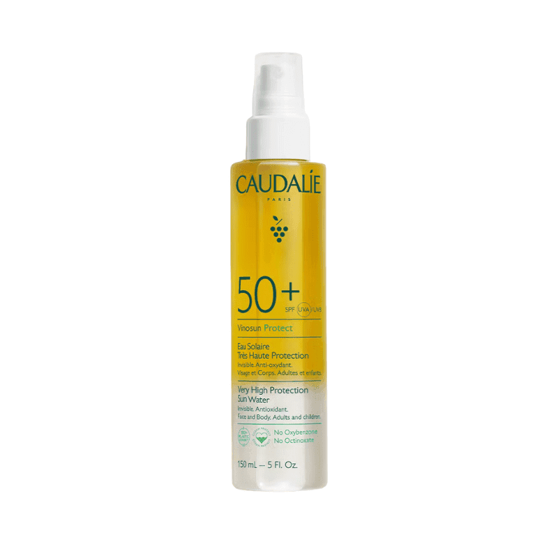 Acheter CAUDALIE VINOSUN EAU SOLAIRE HAUTE PROTECTION SPF50+ 150ML de Caudalie au Maroc - Parapharmacie