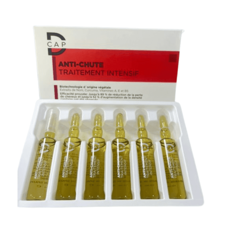 Acheter DCAP AMPOULES TRAITEMENT INTENSIF ANTI-CHUTE 12 X 10 ML de DCAP au Maroc - Parapharmacie