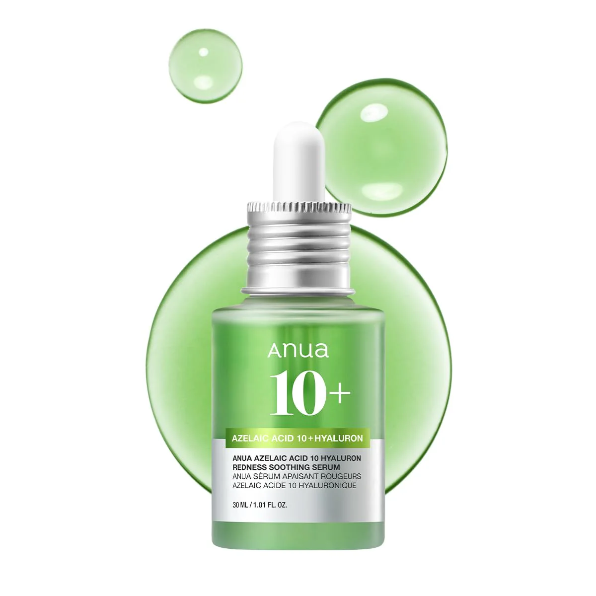 Acheter ANUA 10+ AZELAIC ACID 10 HYALURON REDNESS SOOTHING SERUM 30ML de Anua au Maroc - Parapharmacie
