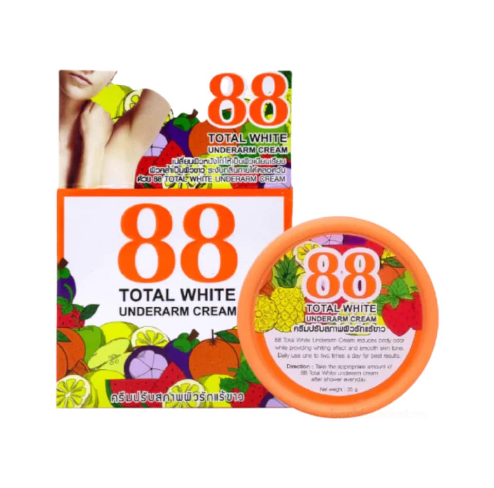 Acheter 88 TOTAL WHITE UNDERARM CREAM 35G de 88 au Maroc - Parapharmacie